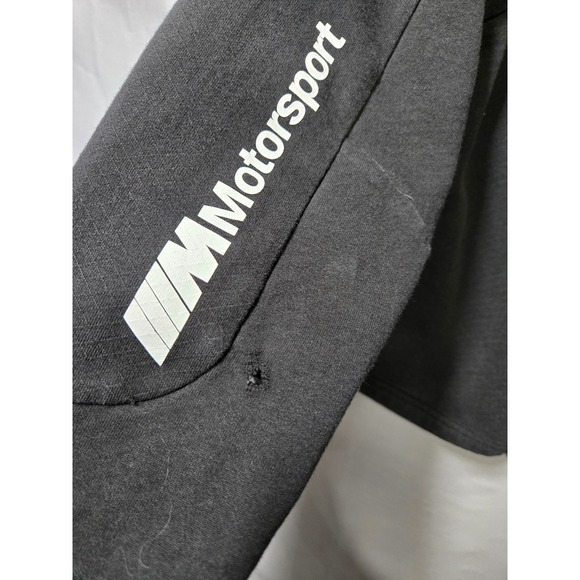 Puma Bmw Motorsport Women's  Zip Up Hoodie Black Size XL 599543 01 MSport *Flaw* - Picture 10 of 10